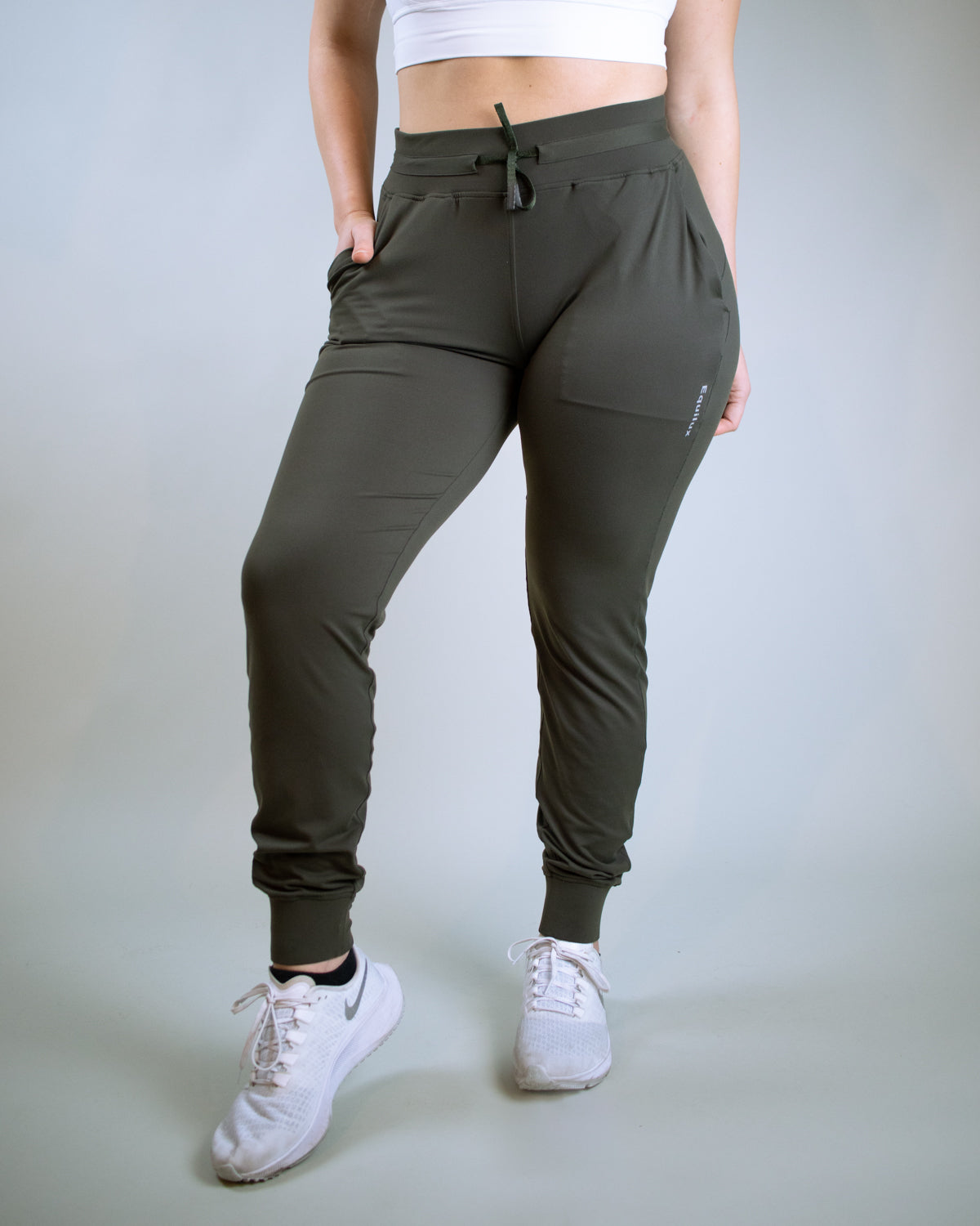 Lucid Joggers- Olive - Equinox Movement