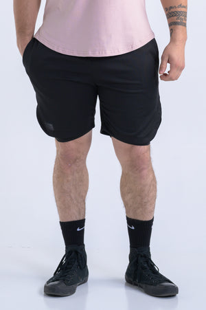 Men's Tactical Shorts- Black - Equinox Movement 